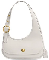Coach Cashin Carry Small Leather Crescent Bag