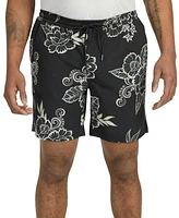 Johnny Bigg Big & Tall Lopez Print Swim Short