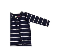 Baby Grey by Everly Boys Neutral Long Sleeve Jersey Footie