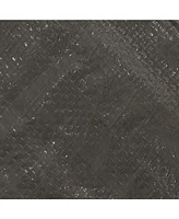 9 x 12 Foot Plastic Reversible Heavy-Duty Multipurpose Tarp - Laminated on Both Sides - Dark Gray