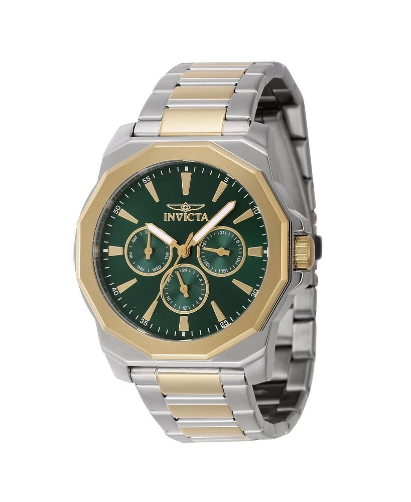 Invicta Men's Speedway Quartz Chronograph Green Dial Watch