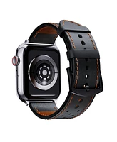 Waloo Breathable Leather Band For Apple Watch