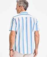 Club Room Men's Stripe Poplin Shirt, Exclusively at Macy's