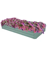 Galvanized Steel Raised Garden Bed