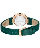 Lacoste Women's Orba Green Leather Strap Watch, 30mm
