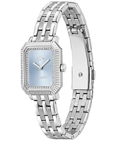 Lacoste Women's Parisienne Silver Tone Stainless Steel Bracelet Watch, 28.3 x 20.7mm
