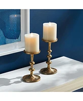 Napa Home & Garden Abacus Petite Candle Stands, Set Of 2