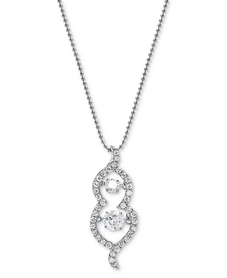 Diamond Pendant Necklace (1/2 ct. t.w.) in 14k White Gold