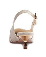 Schutz Women's Ciara Slingback Kitten Heel Pumps