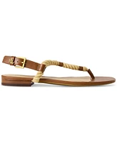 Lauren Ralph Lauren Women's Everly Thong Flat Sandals