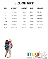 Barbie Little Girls Fleece Pullover Hoodie