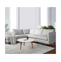 Slickblue Modern Coffee Table for Living Room Decor and Functional Storage