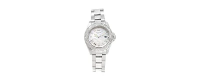 Invicta Women's 19873 Angel Quartz 3 Hand White Dial Watch
