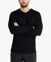 X-Ray Men's Basic Hooded Midweight Sweater