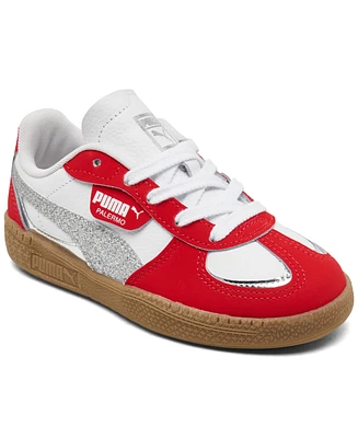 Puma Little Girls Palermo Moda Holiday Glitz Casual Sneakers from Finish Line