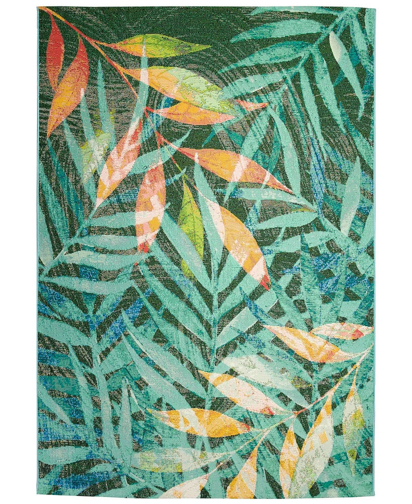 Liora Manne' Marina Leaves 7'10"x9'10" Area Rug