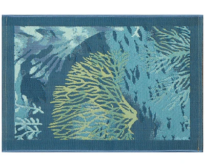 Liora Manne' Esencia Coral Garden 2'5"x3'11" Area Rug