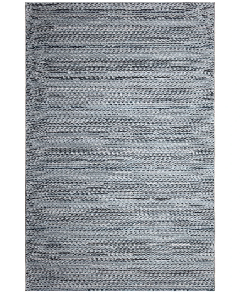 Liora Manne' Miranda Tweed Stripe 4'10"x7'6" Area Rug