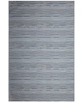 Liora Manne' Miranda Tweed Stripe 4'10"x7'6" Area Rug