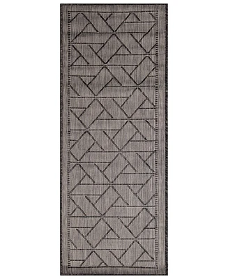 Liora Manne' Carmel Pyramid 1'11"x4'11" Runner Area Rug