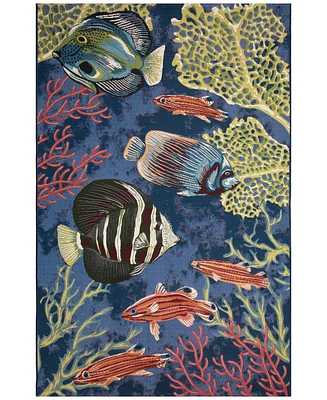 Liora Manne' Marina Fish 8'10"x11'9" Area Rug
