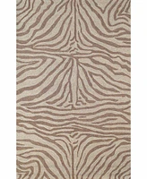 Liora Manne' Ravella Zebra 5'x7'6" Area Rug