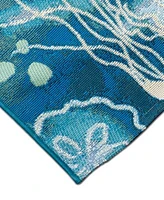 Liora Manne Marina Jelly Fish Rug Collection