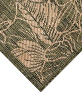 Liora Manne' Carmel Botanical 6'6"x9'4" Area Rug