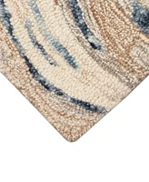 Liora Manne' Savoy Big Wave 2'x7'6" Runner Area Rug