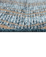 Liora Manne' Mercer Zigzag 6'6"x9'4" Area Rug