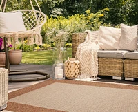 Liora Manne' Roma Border 6'6"x9'4" Area Rug