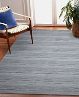Liora Manne' Miranda Tweed Stripe 4'10"x7'6" Area Rug