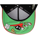 Lids Men's Black Looney Tunes Marvin the Martian A-Frame Adjustable Hat