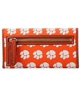 Dooney & Bourke Clemson Tigers Signature Continental Clutch