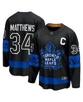 Fanatics Men's Auston Matthews Black Toronto Maple Leafs "C" Premier Breakaway Player Jersey