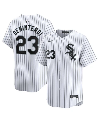 Nike Men's Andrew Benintendi White Chicago Sox Road Limited Player Jersey