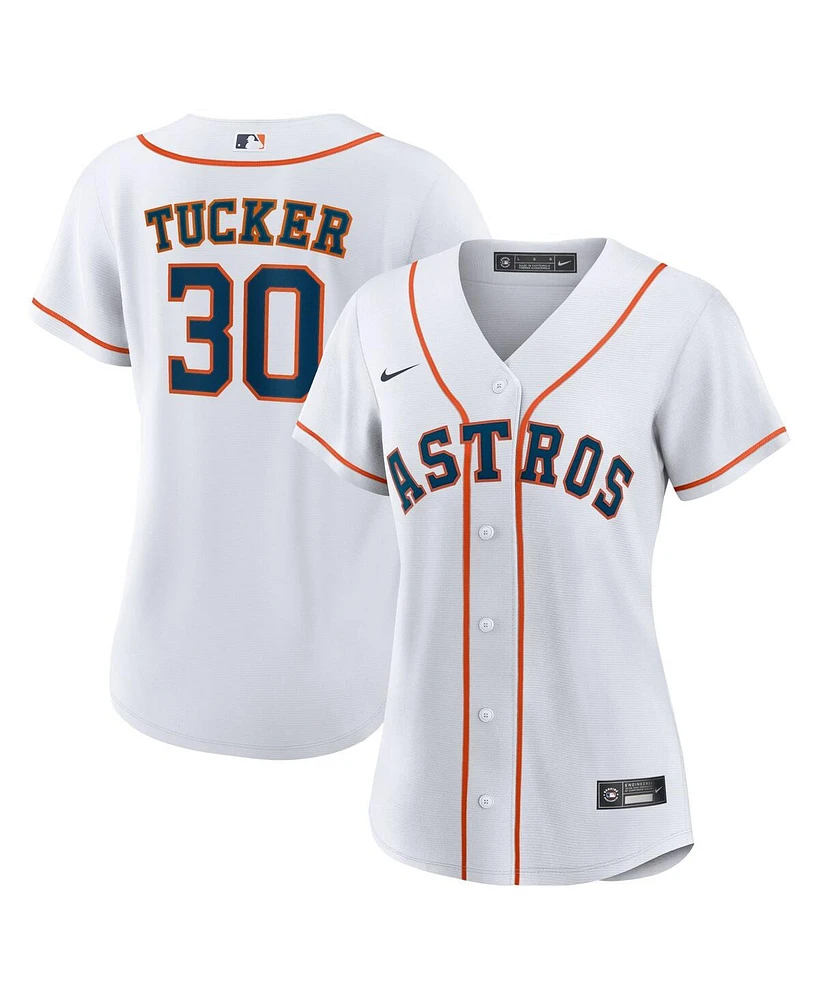 Nike Women's Kyle Tucker White Houston Astros Home Replica Jersey