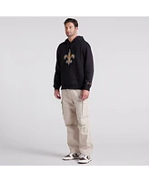 Fanatics Men's Black New Orleans Saints Legacy Fleece Pullover Hoodie