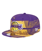 New Era Men's Purple Los Angeles Lakers Tip-Off 9FIFTY Snapback Hat