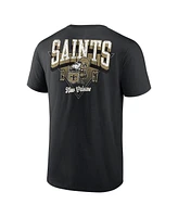 Fanatics Men's Black New Orleans Saints Never Over T-Shirt