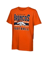 Outerstuff Big Boys and Girls Denver Broncos In the Mix T-Shirt Combo Set