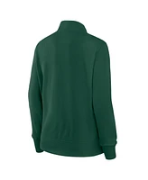 Logo Athletic Women's Green Bay Packers Velocity Quarter-Zip Jacket