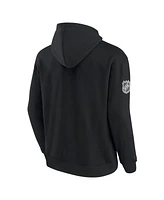 Fanatics Men's Black Detroit Red Wings Elements Pace Pullover Hoodie