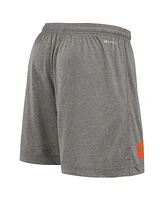 Nike Men's Orange/Heather Gray Clemson Tigers Player Reversible Shorts