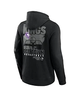 Fanatics Men's Black Sacramento Kings Game Time Crossover Pullover Hoodie