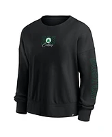 Fanatics Black Boston Celtics Oversized Game Day Pullover Sweatshirt