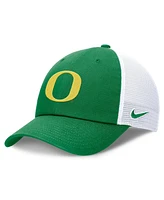 Nike Men's Green/White Oregon Ducks Club Trucker Adjustable Hat