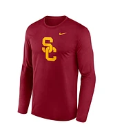 Nike Men's Cardinal Usc Trojans Primetime Primary Legend Long Sleeve T-Shirt