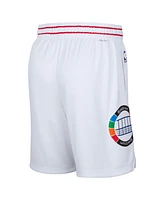 Nike Men's White Philadelphia 76ers 2024/25 City Edition Swingman Shorts