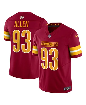 Nike Men's Jonathan Allen Burgundy Washington Commanders Vapor F.u.s.e. Limited Jersey